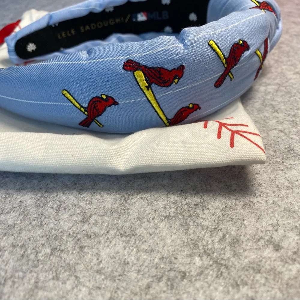 54 Lele Sadoughi x MLB STL CARDINALS Headband